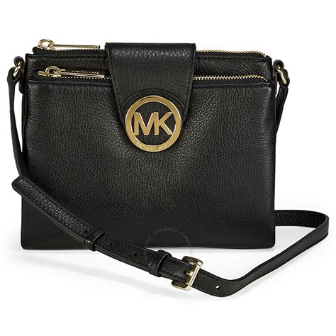 Michael Kors Fulton Large Crossbody in Black 32H1GFTC3L 